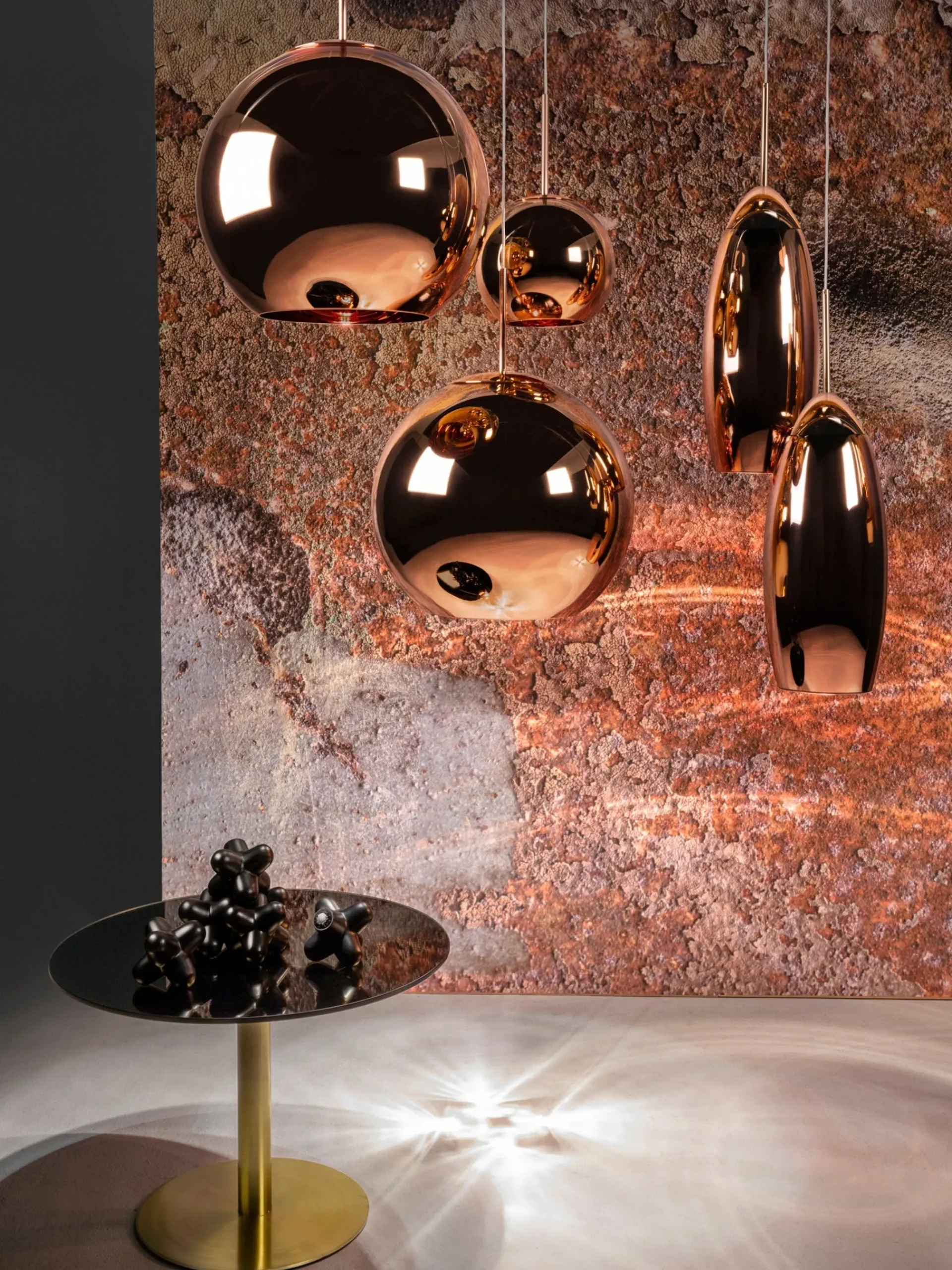 Tom Dixon Ceiling Lights|Pendant Lights*Copper 25cm Round Pendant