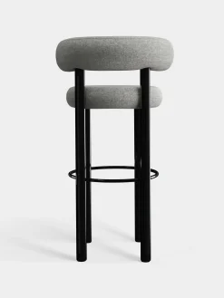 Tom Dixon Bar & Counter Stools*Fat Black Steel 75cm Bar Stool