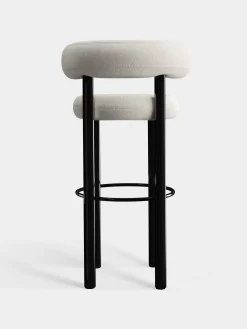 Tom Dixon Bar & Counter Stools*Fat Black Steel 75cm Bar Stool