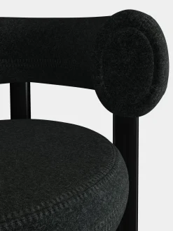 Tom Dixon Bar & Counter Stools*Fat Black Steel 75cm Bar Stool
