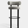 Tom Dixon Bar & Counter Stools*Fat Black Steel 75cm Bar Stool
