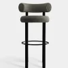 Tom Dixon Bar & Counter Stools*Fat Black Steel 75cm Bar Stool