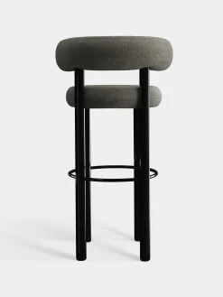 Tom Dixon Bar & Counter Stools*Fat Black Steel 75cm Bar Stool
