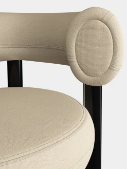 Tom Dixon Bar & Counter Stools*Fat Black Steel 75cm Bar Stool
