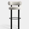 Tom Dixon Bar & Counter Stools*Fat Black Steel 75cm Bar Stool