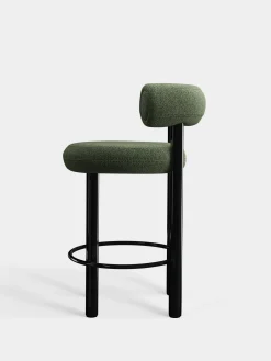 Tom Dixon Bar & Counter Stools*Fat Black Steel 65cm Counter Stool