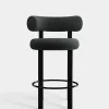 Tom Dixon Bar & Counter Stools*Fat Black Steel 65cm Counter Stool