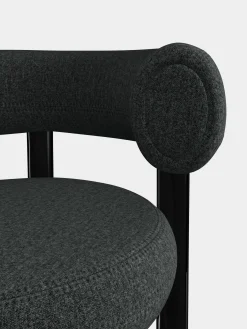 Tom Dixon Bar & Counter Stools*Fat Black Steel 65cm Counter Stool