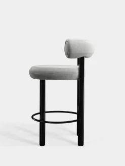 Tom Dixon Bar & Counter Stools*Fat Black Steel 65cm Counter Stool