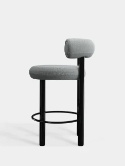 Tom Dixon Bar & Counter Stools*Fat Black Steel 65cm Counter Stool