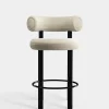 Tom Dixon Bar & Counter Stools*Fat Black Steel 65cm Counter Stool