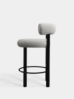 Tom Dixon Bar & Counter Stools*Fat Black Steel 65cm Counter Stool