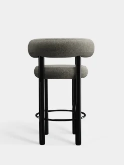 Tom Dixon Bar & Counter Stools*Fat Black Steel 65cm Counter Stool