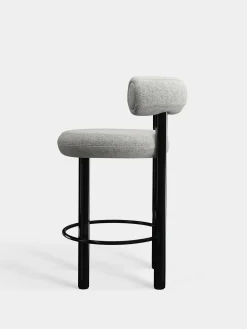 Tom Dixon Bar & Counter Stools*Fat Black Steel 65cm Counter Stool
