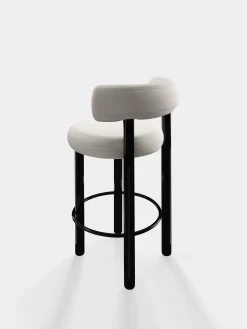 Tom Dixon Bar & Counter Stools*Fat Black Steel 65cm Counter Stool
