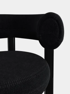 Tom Dixon Bar & Counter Stools*Fat Black Steel 65cm Counter Stool