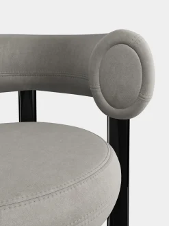 Tom Dixon Bar & Counter Stools*Fat Black Steel 65cm Counter Stool