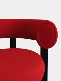 Tom Dixon Dining Chairs*Fat Black Steel Dining Chair