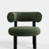 Tom Dixon Lounge Chairs*Fat Black Steel Lounge Chair
