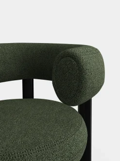 Tom Dixon Lounge Chairs*Fat Black Steel Lounge Chair
