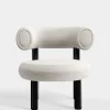 Tom Dixon Lounge Chairs*Fat Black Steel Lounge Chair