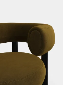 Tom Dixon Lounge Chairs*Fat Black Steel Lounge Chair