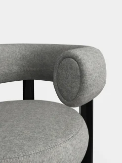 Tom Dixon Lounge Chairs*Fat Black Steel Lounge Chair