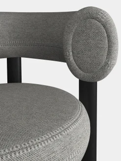 Tom Dixon Bar & Counter Stools*Fat Black Wood 75cm Bar Stool