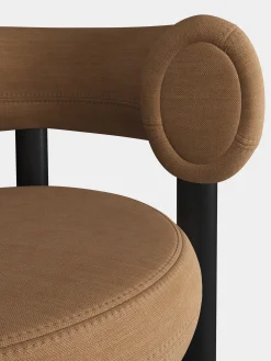 Tom Dixon Bar & Counter Stools*Fat Black Wood 75cm Bar Stool