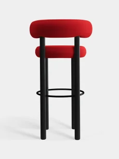 Tom Dixon Bar & Counter Stools*Fat Black Wood 75cm Bar Stool
