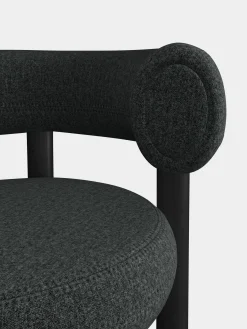 Tom Dixon Bar & Counter Stools*Fat Black Wood 65cm Counter Stool