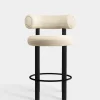Tom Dixon Bar & Counter Stools*Fat Black Wood 65cm Counter Stool