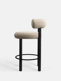 Tom Dixon Bar & Counter Stools*Fat Black Wood 65cm Counter Stool