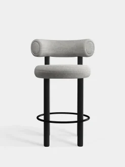 Tom Dixon Bar & Counter Stools*Fat Black Wood 65cm Counter Stool