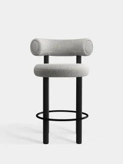 Tom Dixon Bar & Counter Stools*Fat Black Wood 65cm Counter Stool