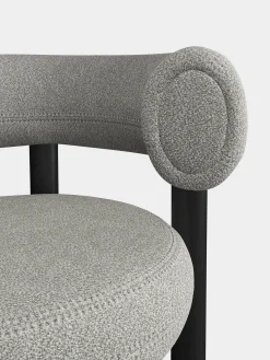 Tom Dixon Bar & Counter Stools*Fat Black Wood 65cm Counter Stool