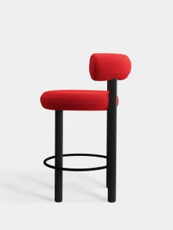 Tom Dixon Bar & Counter Stools*Fat Black Wood 65cm Counter Stool