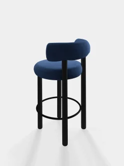 Tom Dixon Bar & Counter Stools*Fat Black Wood 65cm Counter Stool