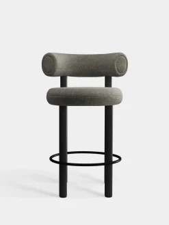 Tom Dixon Bar & Counter Stools*Fat Black Wood 65cm Counter Stool