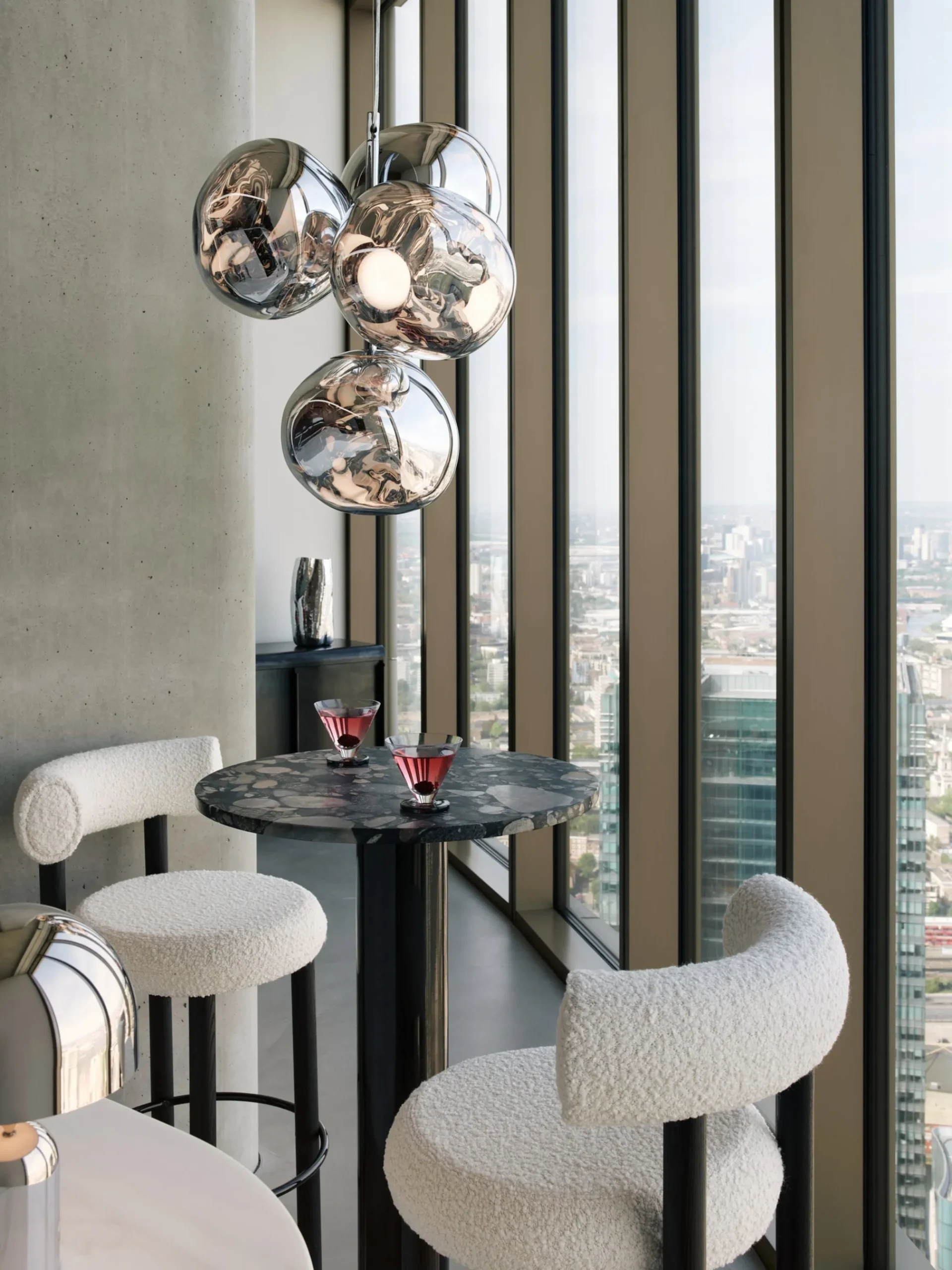 Tom Dixon Bar & Counter Stools*Fat Black Wood 65cm Counter Stool
