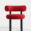 Tom Dixon Dining Chairs*Fat Black Wood Dining Chair