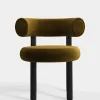 Tom Dixon Dining Chairs*Fat Black Wood Dining Chair