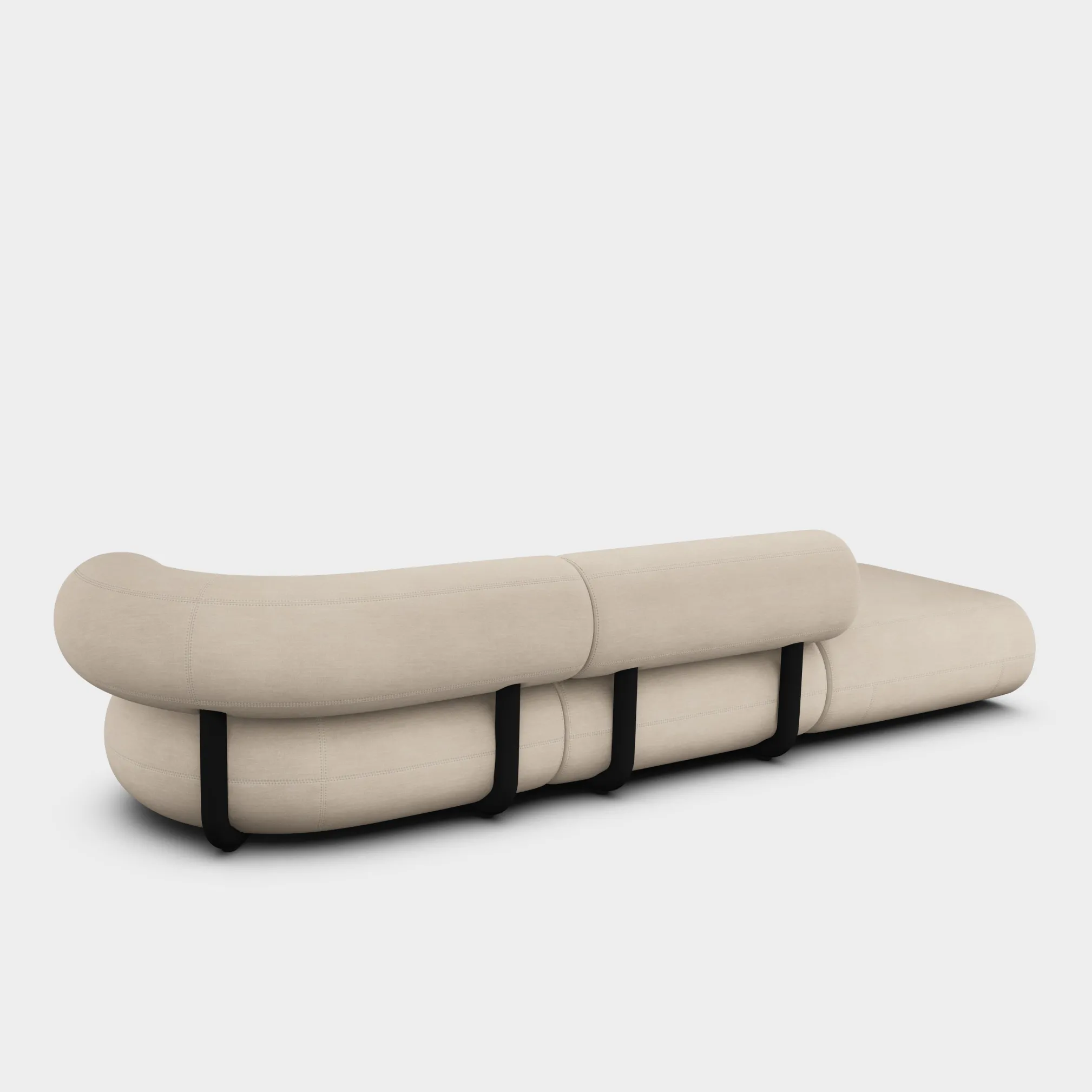 Tom Dixon Sofas*Fat Left Arm Backrest Modular Sofa