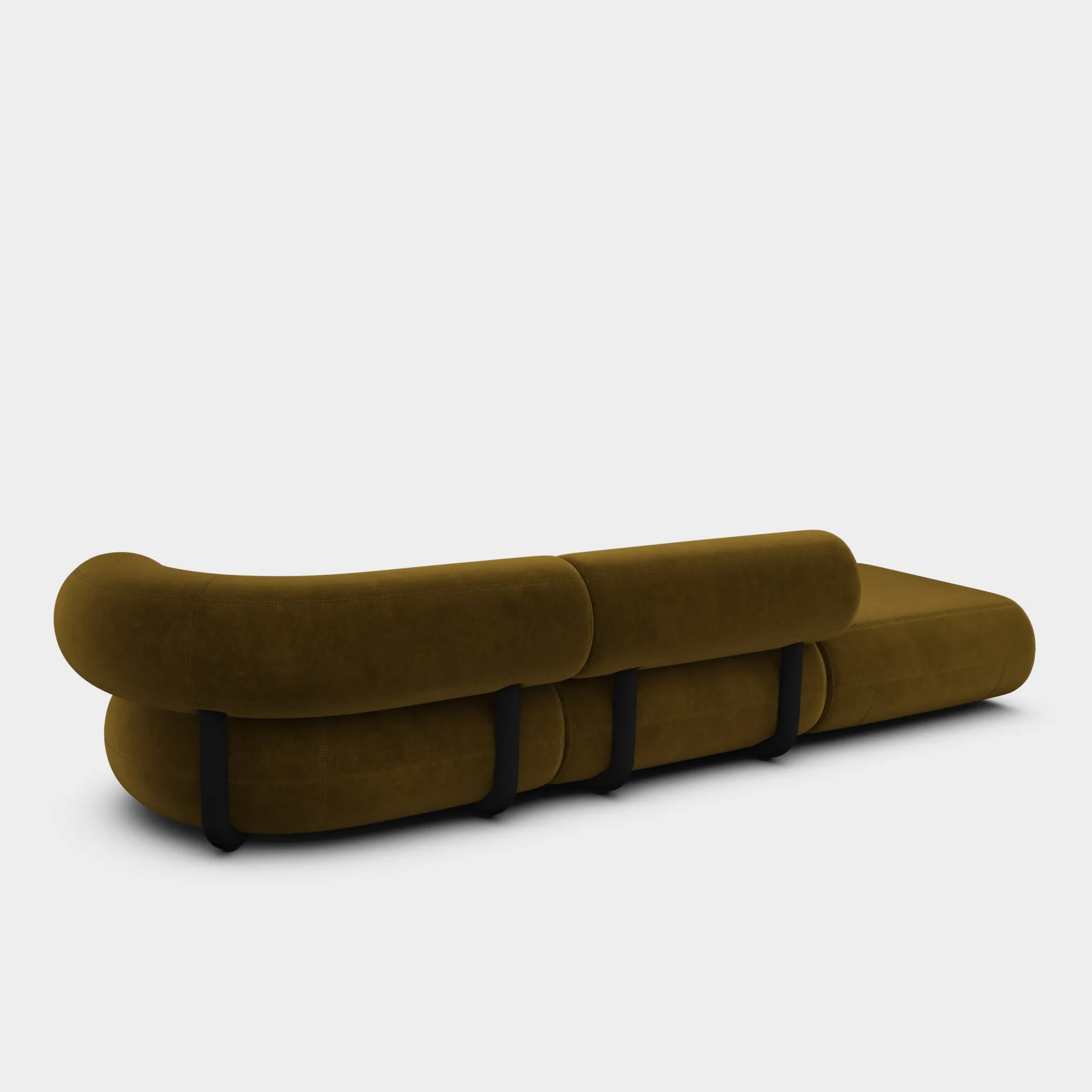 Tom Dixon Sofas*Fat Left Arm Backrest Modular Sofa