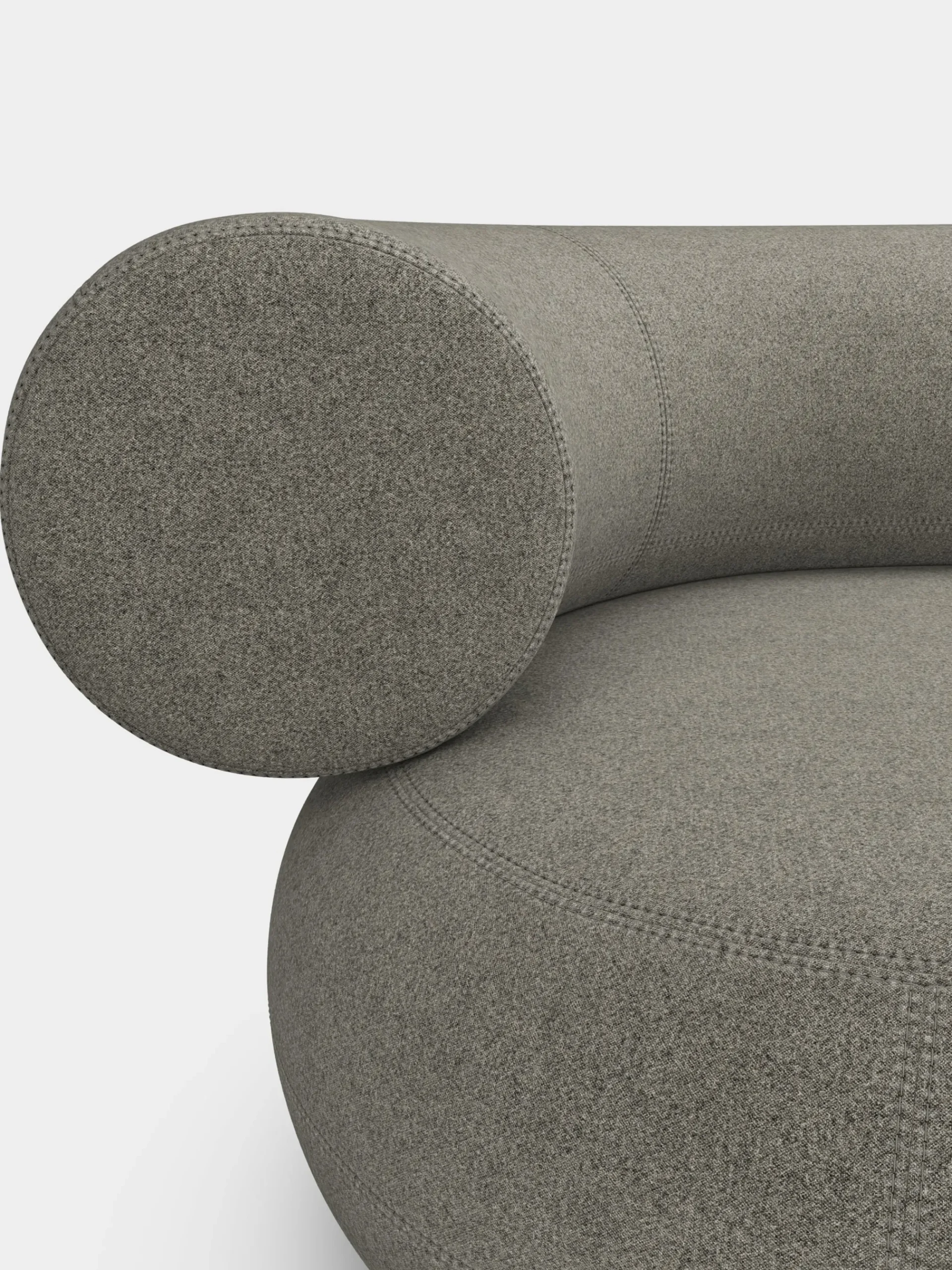 Tom Dixon Sofas*Fat Left Arm Backrest Modular Sofa