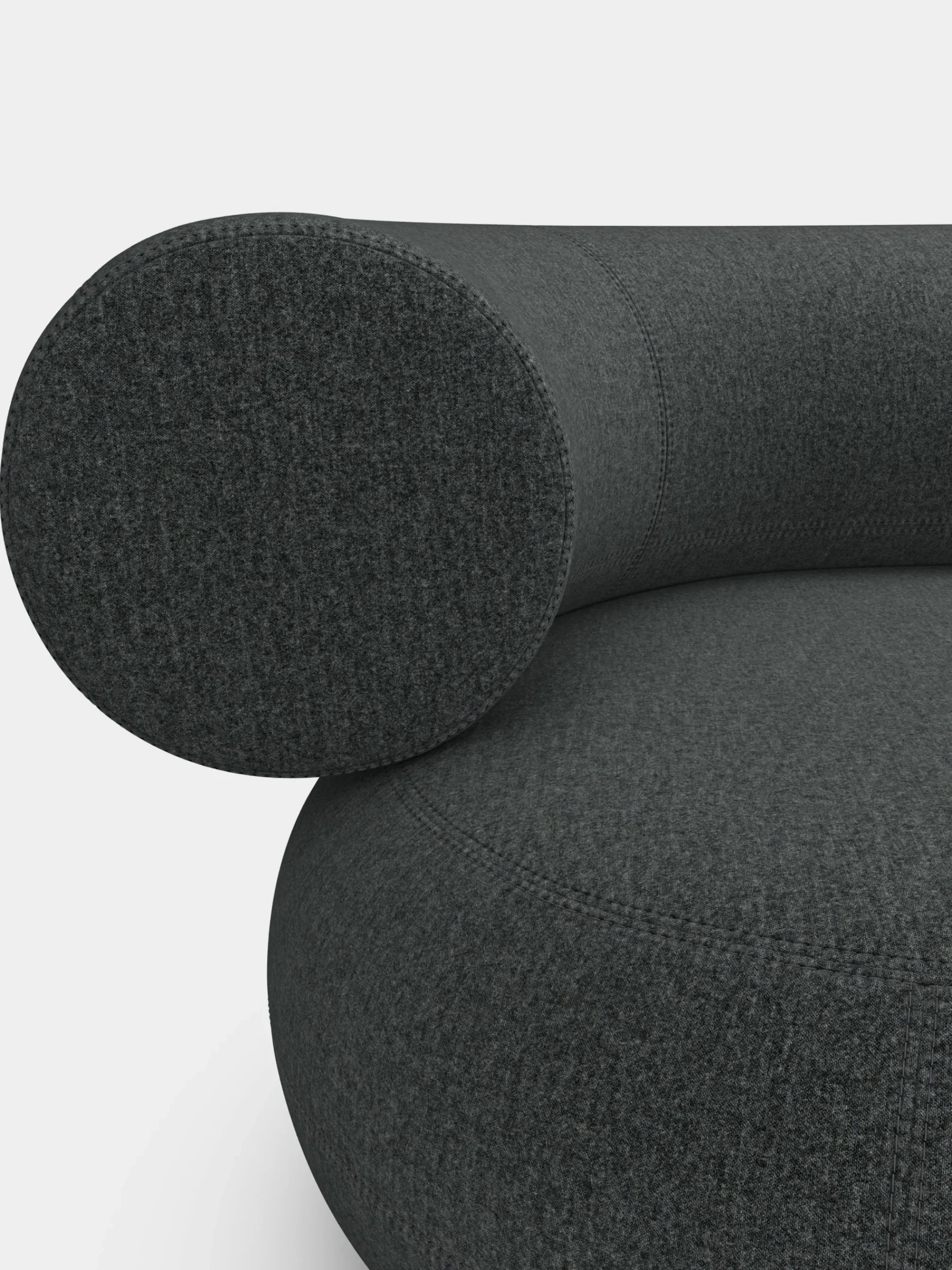 Tom Dixon Sofas*Fat Left Arm Backrest Modular Sofa