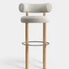 Tom Dixon Bar & Counter Stools*Fat Natural Wood 75cm Bar Stool