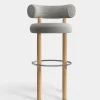 Tom Dixon Bar & Counter Stools*Fat Natural Wood 75cm Bar Stool