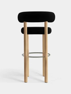 Tom Dixon Bar & Counter Stools*Fat Natural Wood 75cm Bar Stool
