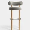 Tom Dixon Bar & Counter Stools*Fat Natural Wood 75cm Bar Stool